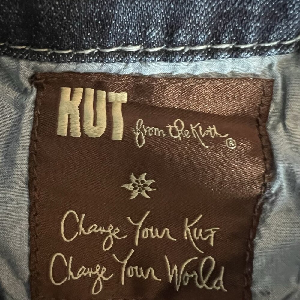 kut from the kloth Women’s Jeans Size 6 Natalie Bootcut Zipper Stretch Pockets - Picture 14 of 16